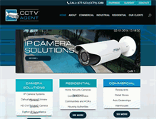 Tablet Screenshot of cctvagent.com